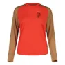 Maloja Lixibergm Langarmet T-skjorte, Bright cranberry multi