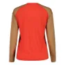 Maloja Lixibergm Langarmet T-skjorte, Bright cranberry multi