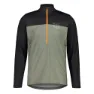 Maloja Predelum Fleecejakke Med Halv Glidelås, Frosty green multi