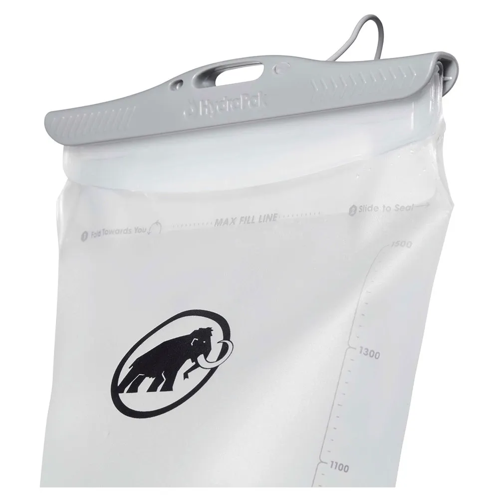 Mammut 2.5l Drikkepose, Transparent, One Size