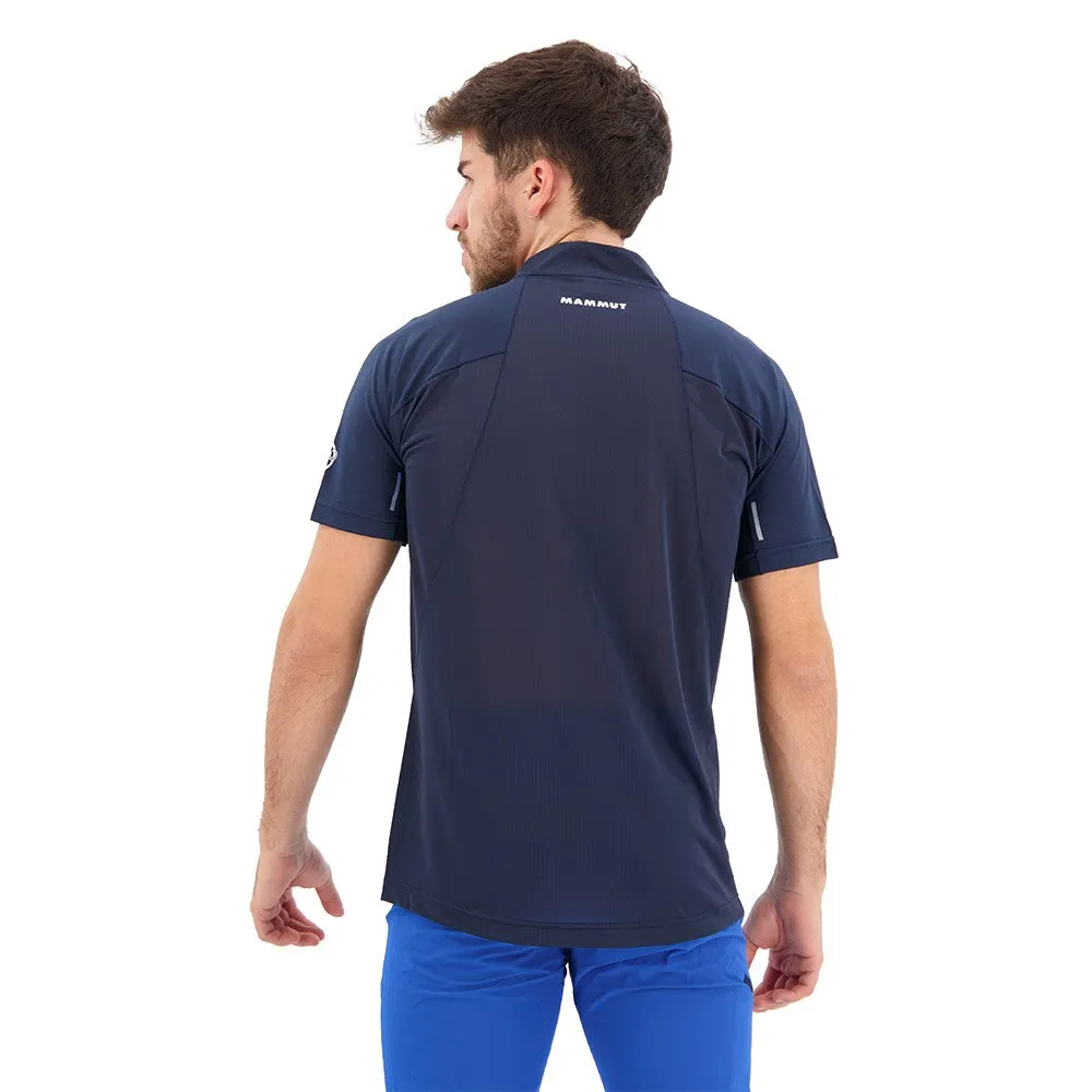Mammut Aenergy Fl Zip Kortarmet T-skjorte