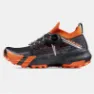Black/dark tangerine