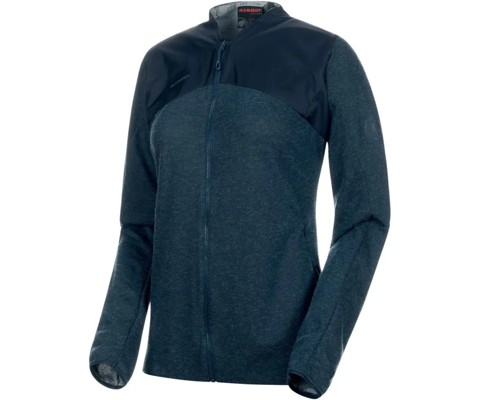 Mammut Alvra ML Jacket Women, Peacoat melange/peacoat Mammut Alvra ML Jacket Women, Peacoat melange/peacoat