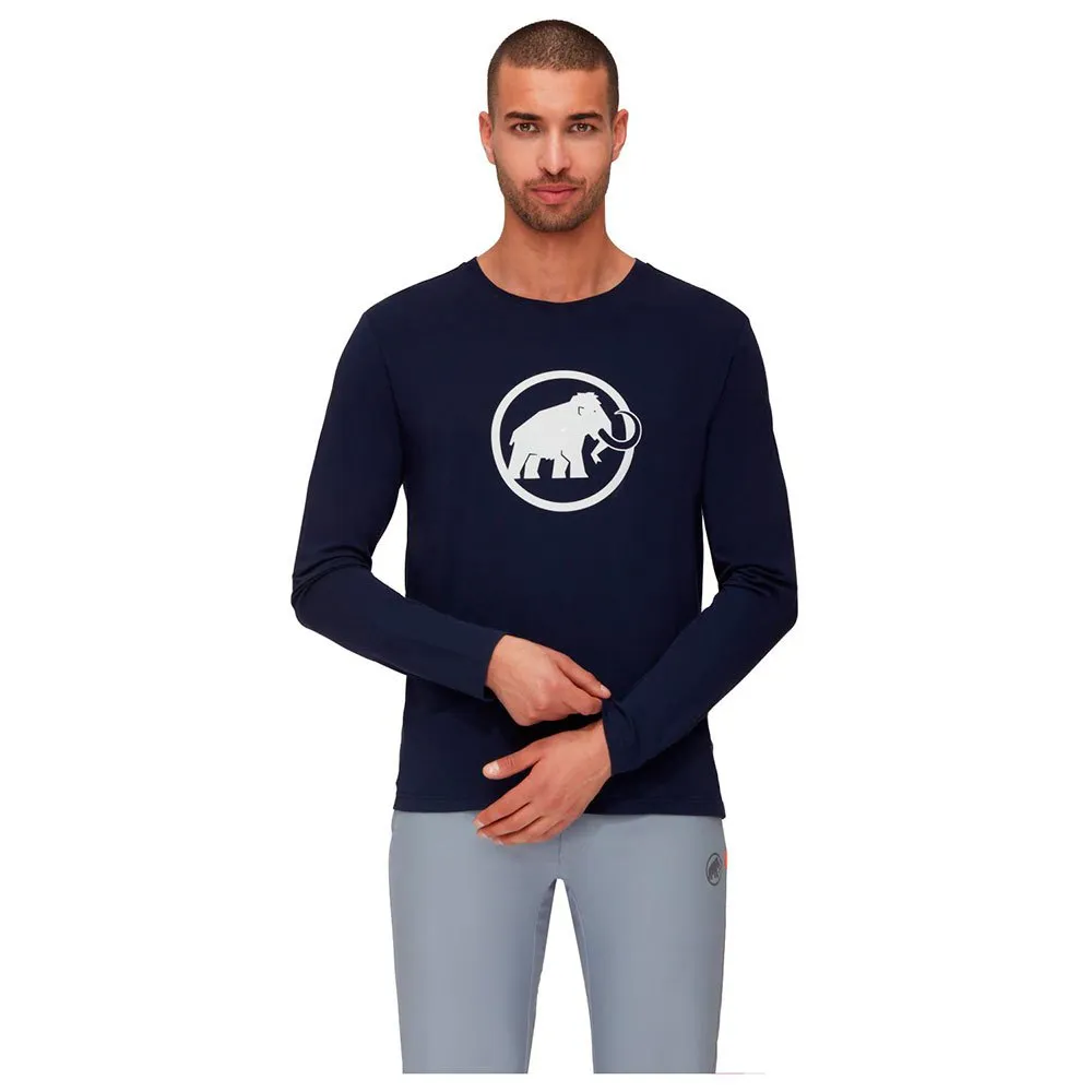 Mammut Classic Langarmet T-skjorte, Marine