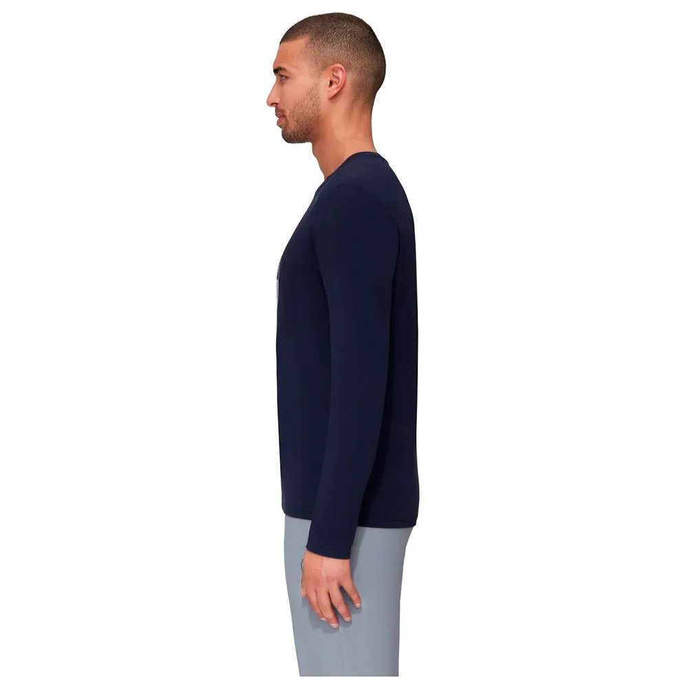 Mammut Classic Langarmet T-skjorte, Marine
