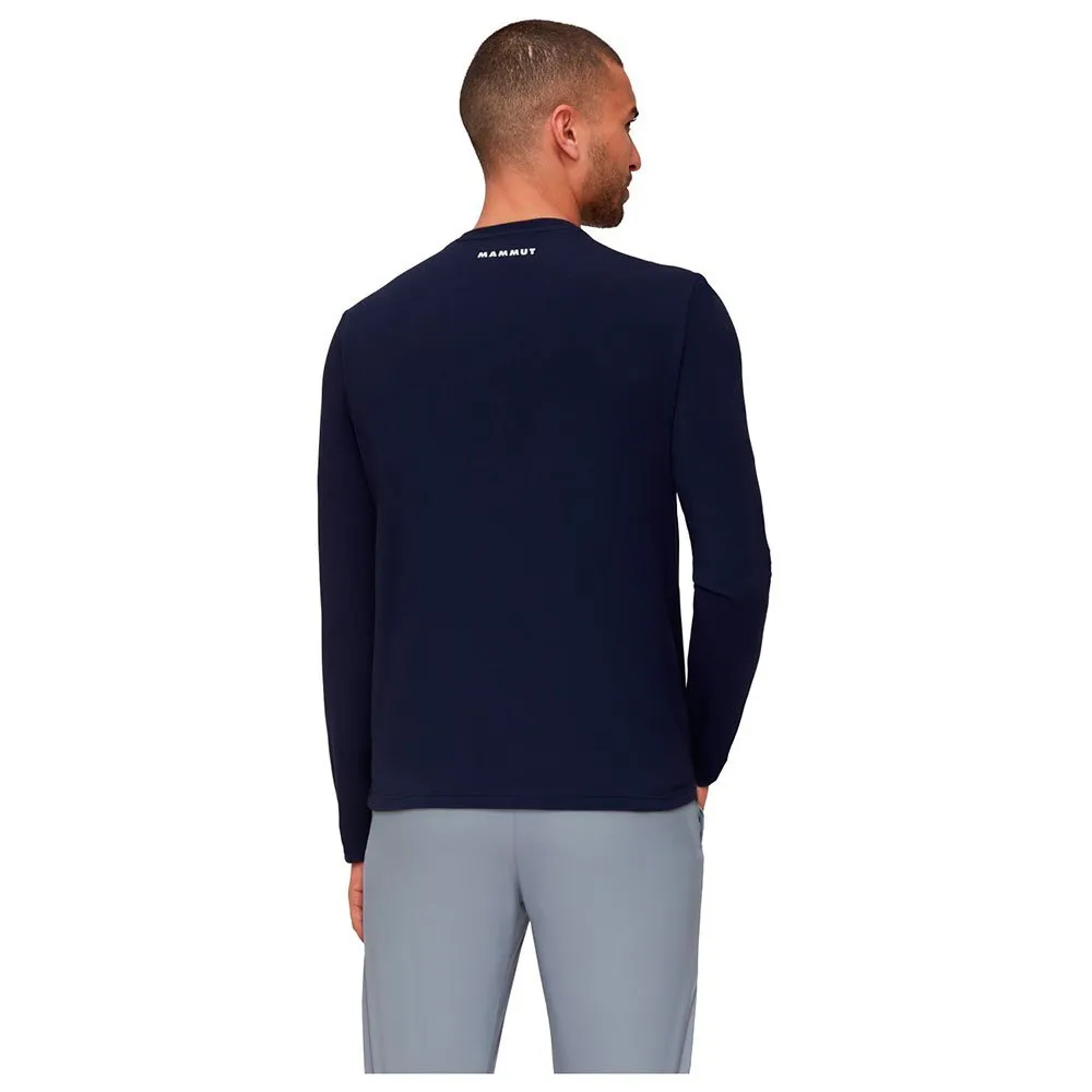 Mammut Classic Langarmet T-skjorte, Marine