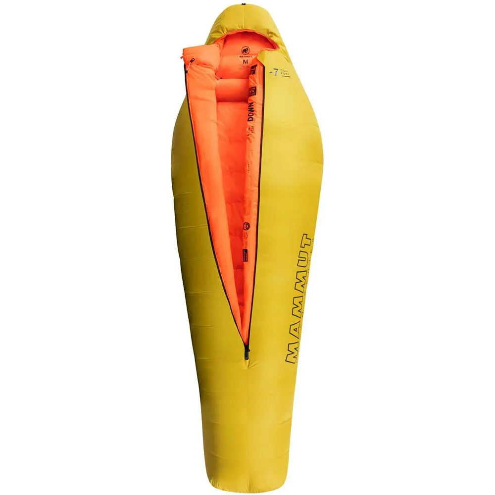 Mammut Comfort Down -7ºc Sovepose, Dandelion, Central Zipper