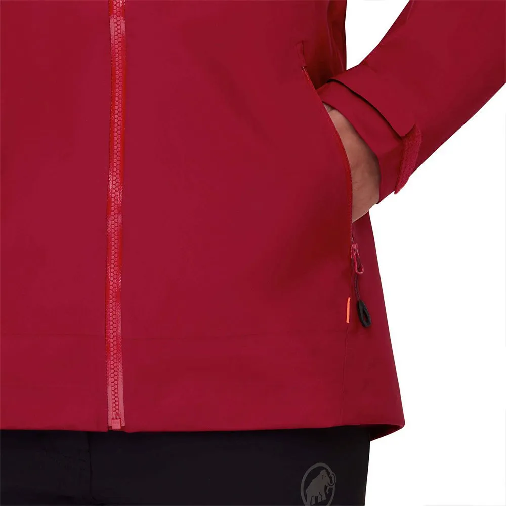 Mammut Convey Tour Hs Jakke Refurbished, Blood red / black