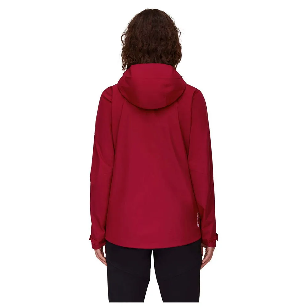 Mammut Convey Tour Hs Jakke Refurbished, Blood red / black