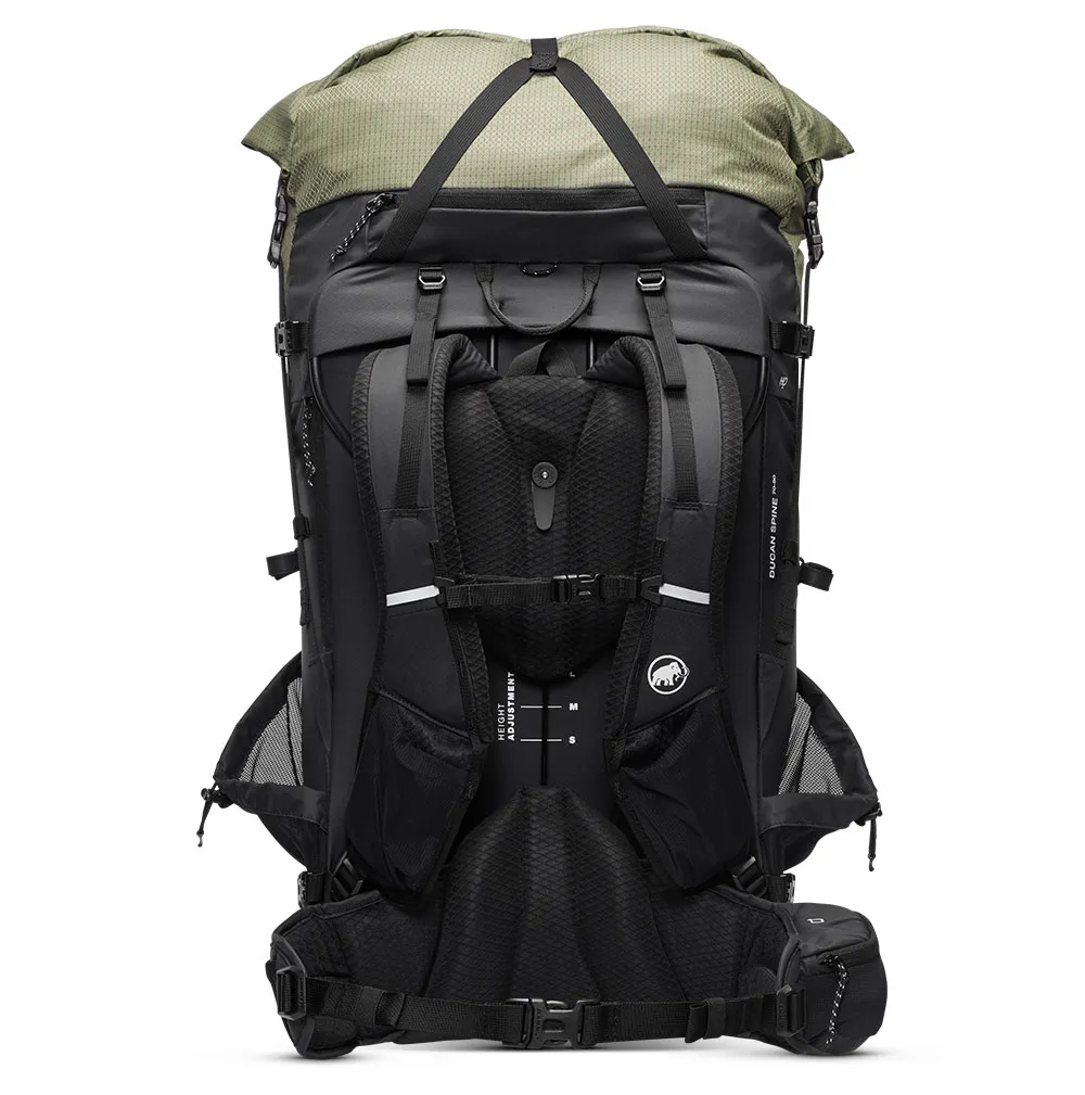 Mammut Ducan Spine 70-80l Ryggsekk, Marsh-black