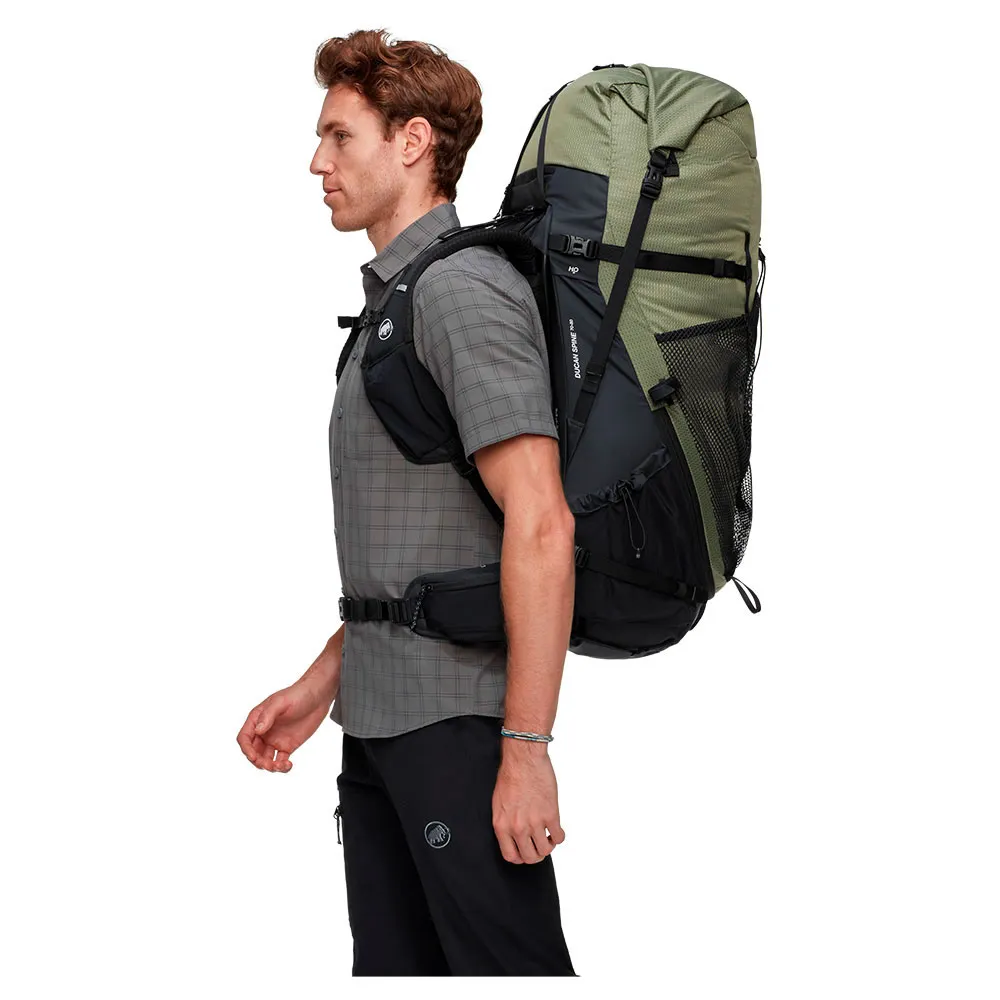 Mammut Ducan Spine 70-80l Ryggsekk, Marsh-black