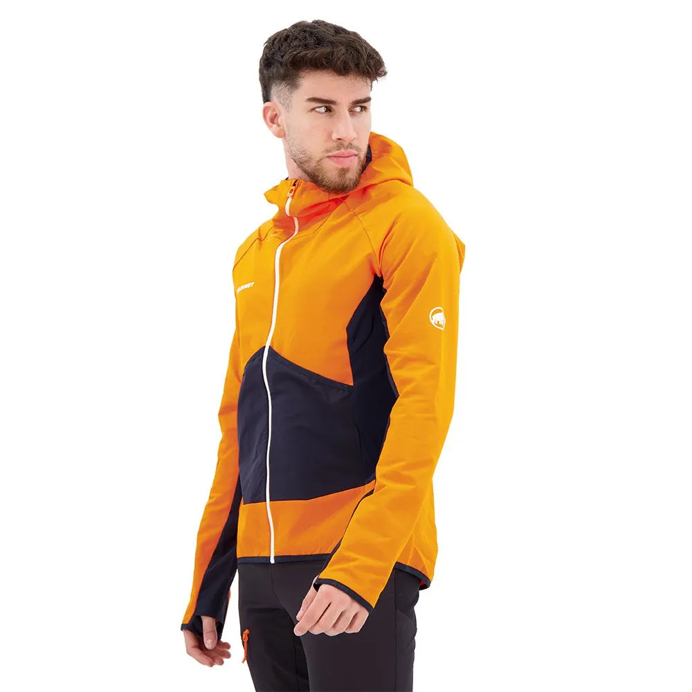 Mammut Eiger Speed Hybrid Fleecejakke Med Hette Mammut Eiger Speed Hybrid Fleecejakke Med Hette