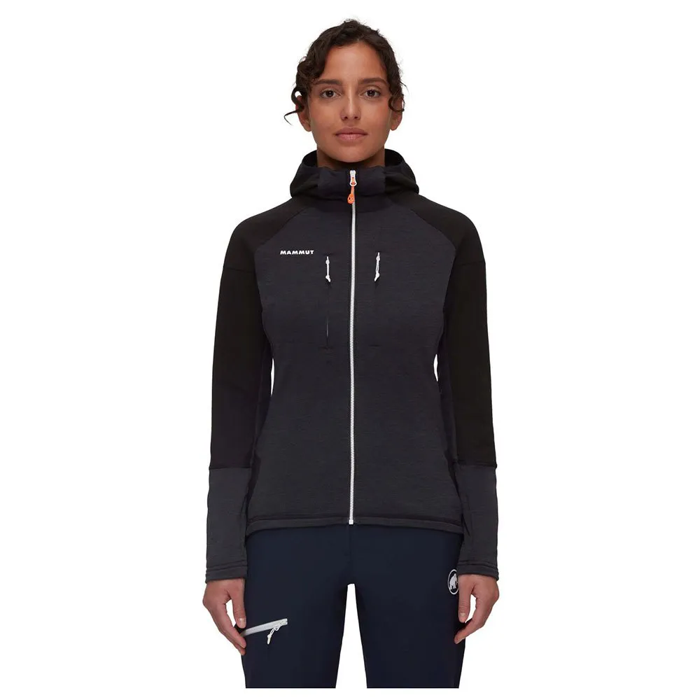 Mammut Eiswand Advanced Fleecejakke Med Full Glidelås Refurbished, Black