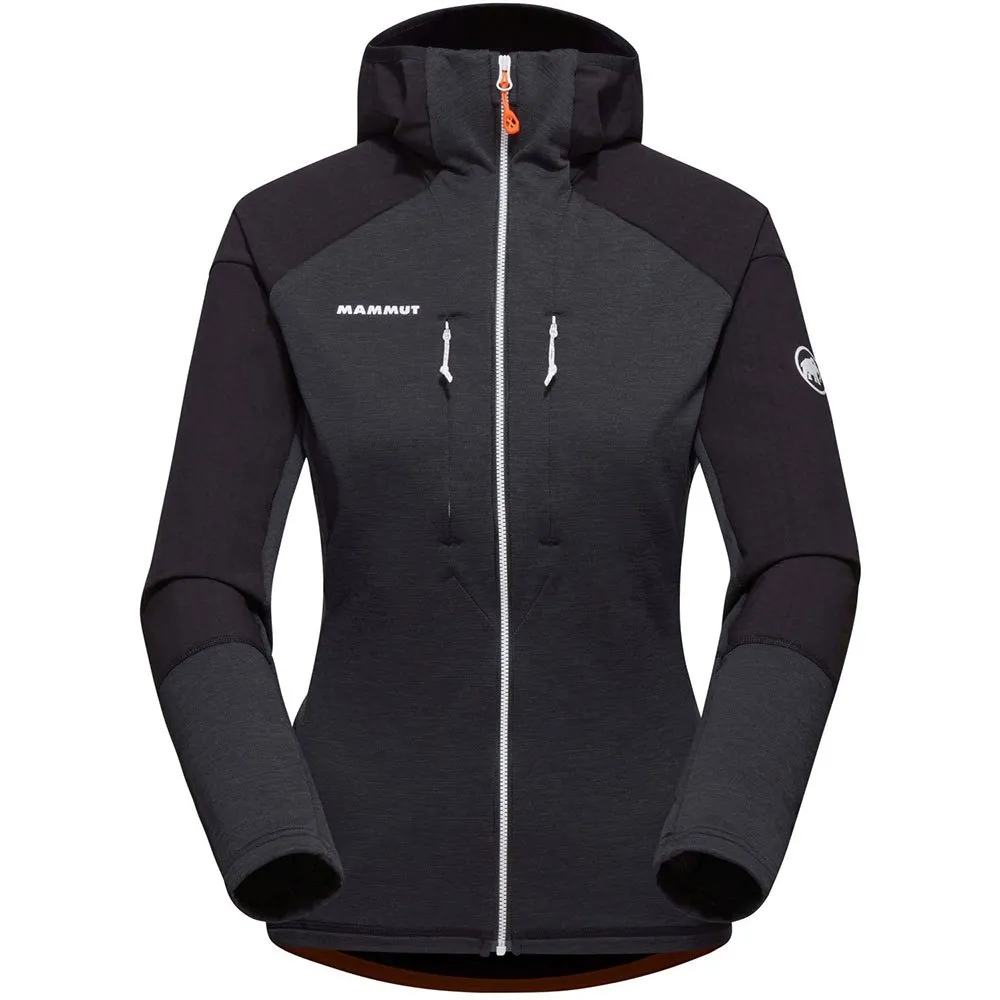 Mammut Eiswand Advanced Fleecejakke Med Full Glidelås Refurbished, Black