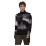 Mammut Innominata Light Grain Fleecejakke Med Full Glidelås, Black / white