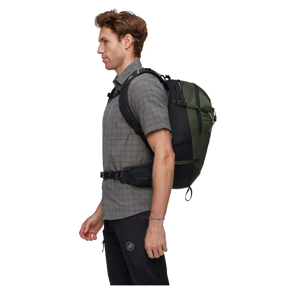 Mammut Lithium 25l Ryggsekk, Dark marsh / black