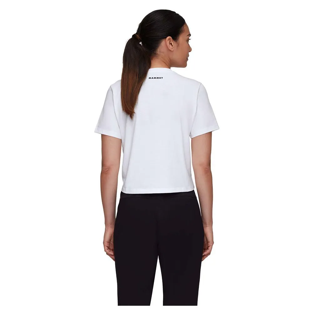 Mammut Massone Cropped Patch Kortarmet T-skjorte
