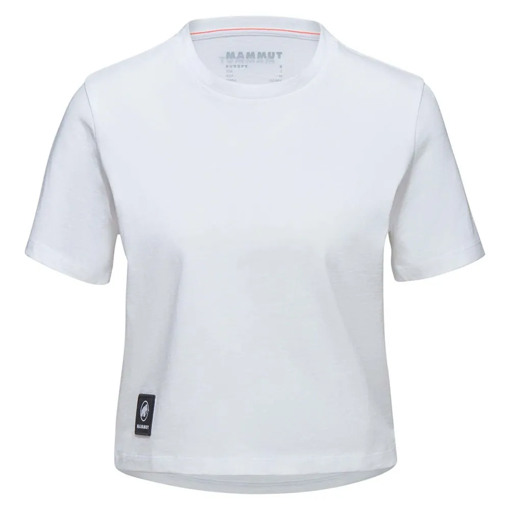 Mammut Massone Cropped Patch Kortarmet T-skjorte