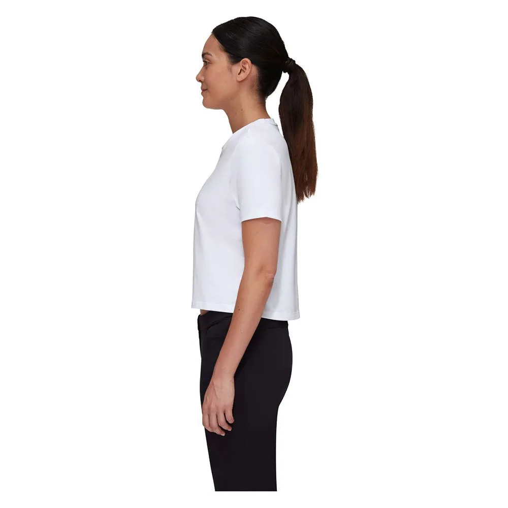 Mammut Massone Cropped Patch Kortarmet T-skjorte