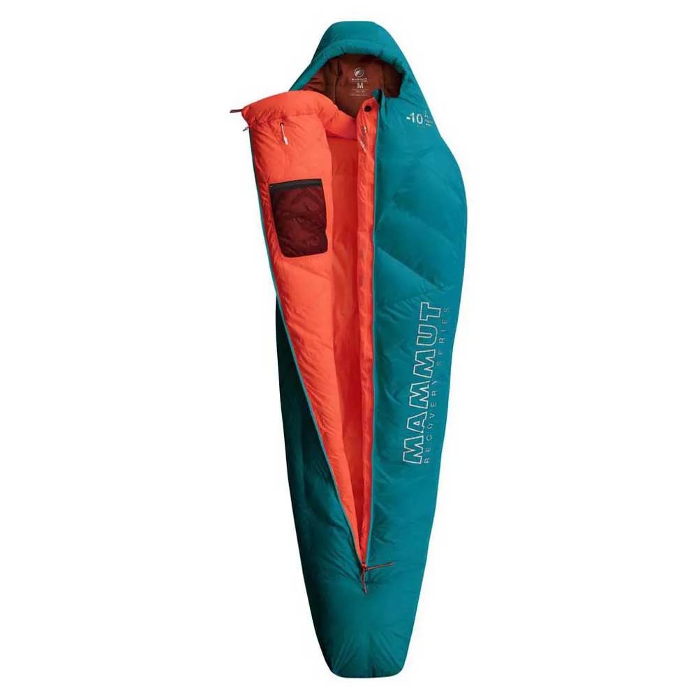 Mammut Perform Down -10ºc Sovepose, Petrol, Central Zipper