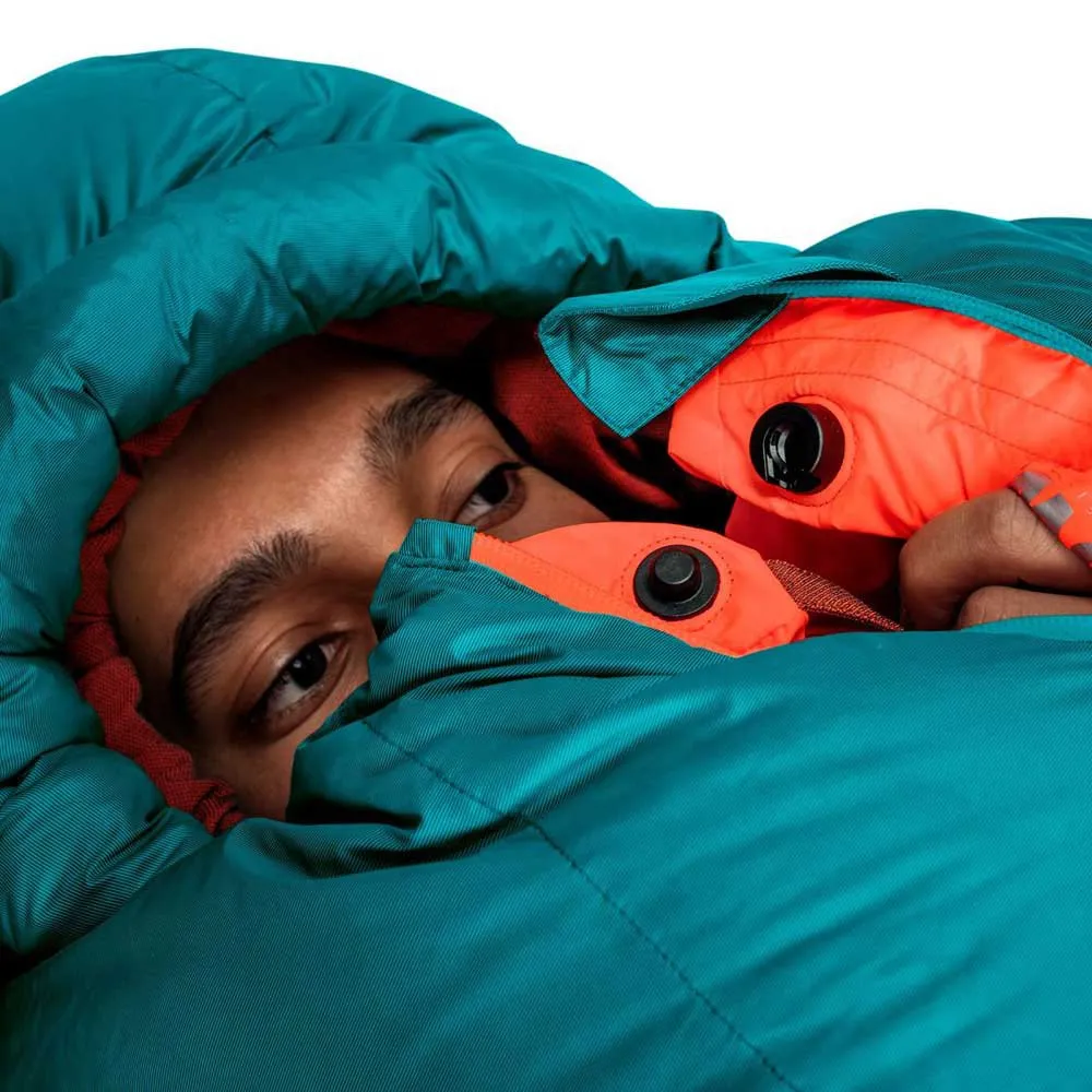Mammut Perform Down -10ºc Sovepose, Petrol, Central Zipper