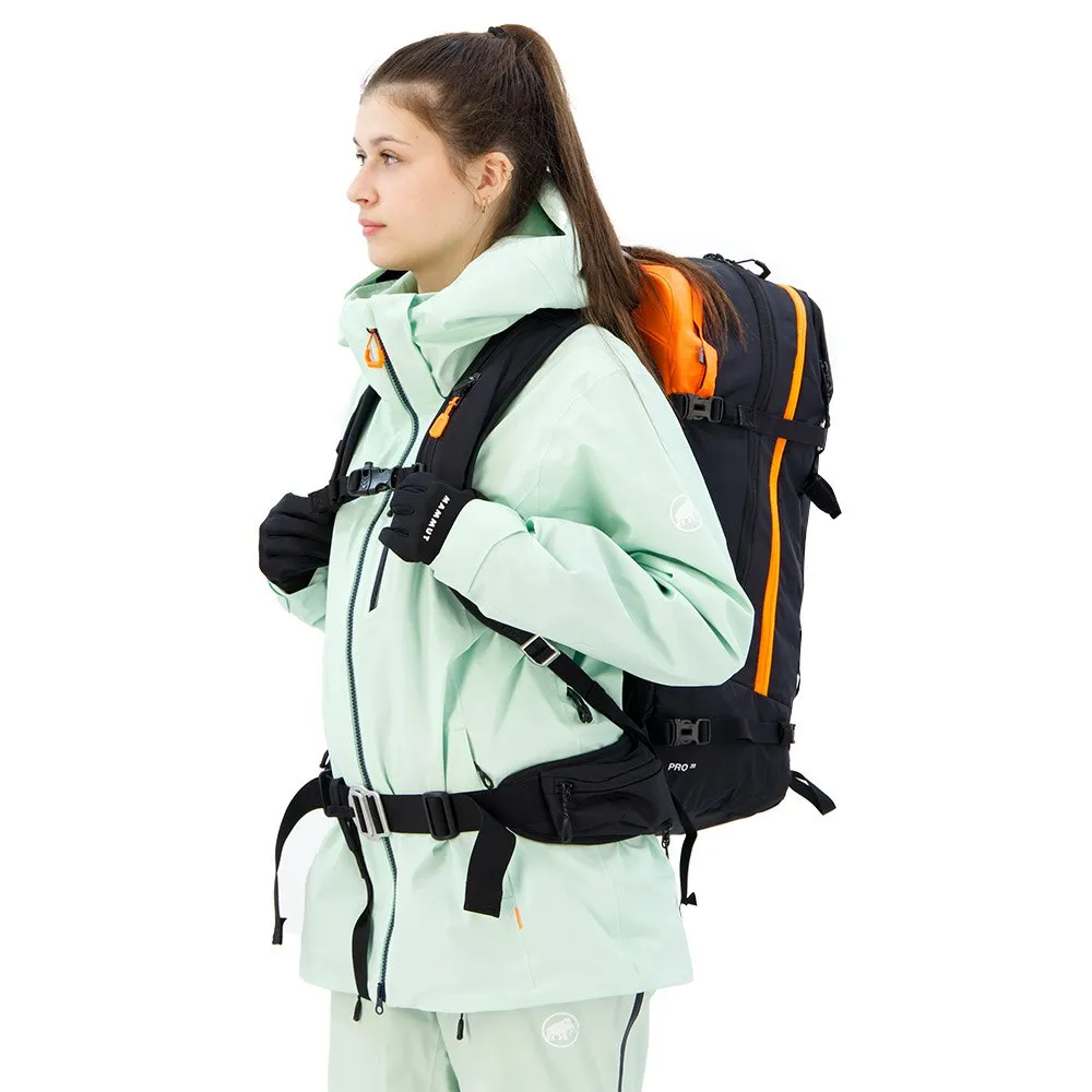 Mammut Pro 35l Airbag 3.0 Sekk, Black