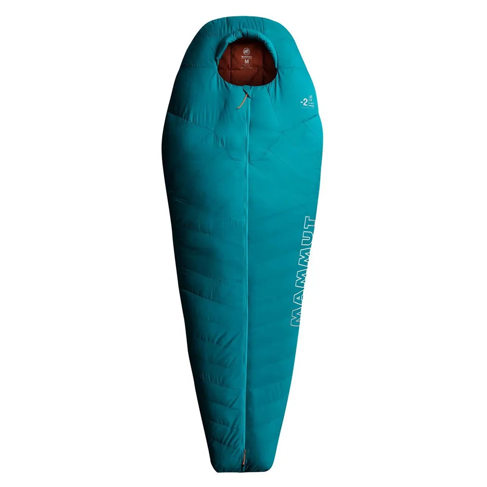 Mammut Relax Down-2c Sovepose For Kvinner, Petrol, Central Zipper Mammut Relax Down-2c Sovepose For Kvinner, Petrol, Central Zipper