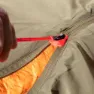 Mammut Relax Fiber 0ºc Sovepose, Olive, Central Zipper
