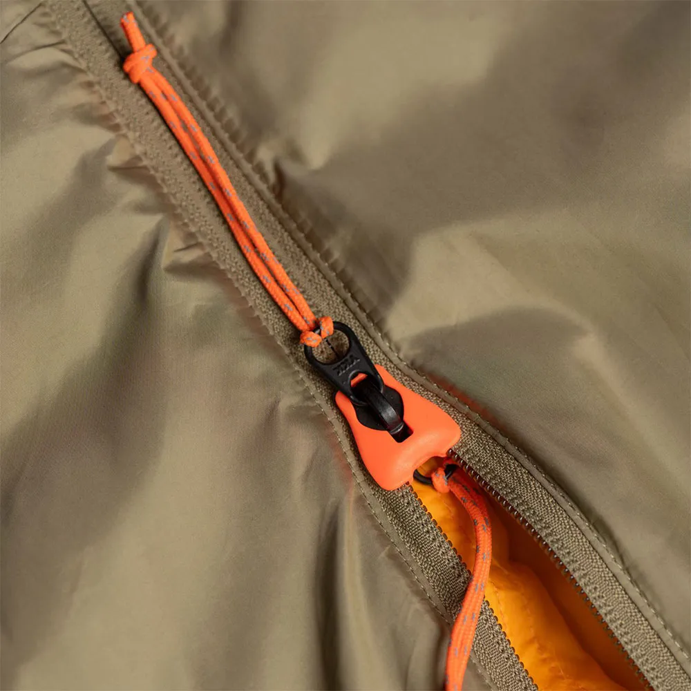 Mammut Relax Fiber 0c Sovepose, Olive, Central Zipper