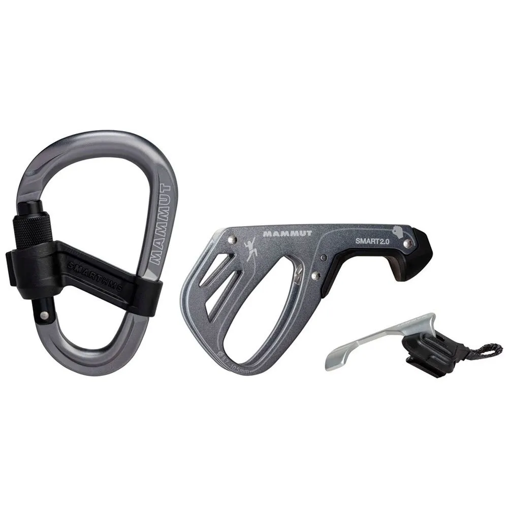 Mammut Smarter Package Sikringsbrems, Grey, One Size