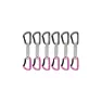 Straight gate/bent gate key lock, grey-pink