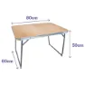Marbueno Summer 10028 D16 80x60x50 Cm Sammenleggbart Campingbord unisex, Assorted, 80 x 60 x 50cm