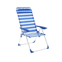 Marbueno Summer 10316 69x58x110 Cm Aluminium Multiposisjons Sammenleggbar Stol unisex Marbueno Summer 10316 69x58x110 Cm Aluminium Multiposisjons Sammenleggbar Stol unisex