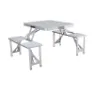 Marbueno Summer 10439 Folding With 2 Benches Set Bord, Grey, 136 x 85 x 67cm