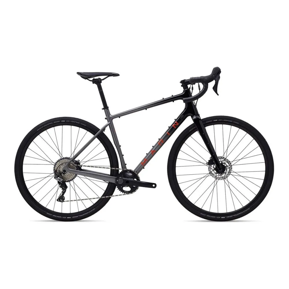 Marin Headlands 1 Grx812 2023 Grussykkel, Gloss charcoal / black / roarange, Gravel sykkel Marin Headlands 1 Grx812 2023 Grussykkel, Gloss charcoal / black / roarange, Gravel sykkel
