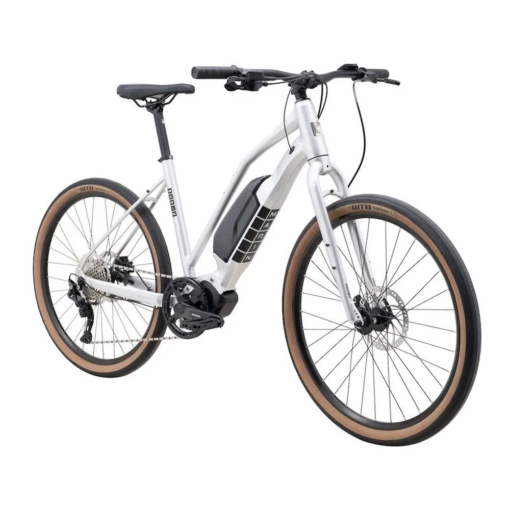 Marin Sausalito E1 St Elektrisk Sykkel, Silver, L, 418Wh, Elsykkel Marin Sausalito E1 St Elektrisk Sykkel, Silver, L, 418Wh, Elsykkel