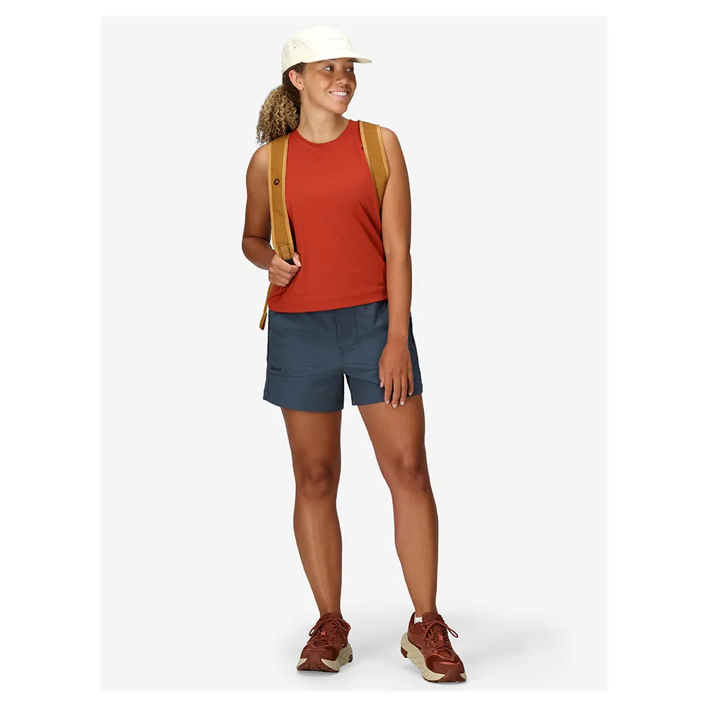 Marmot Airexchange Upf 50 High Neck Ermeløs T-skjorte