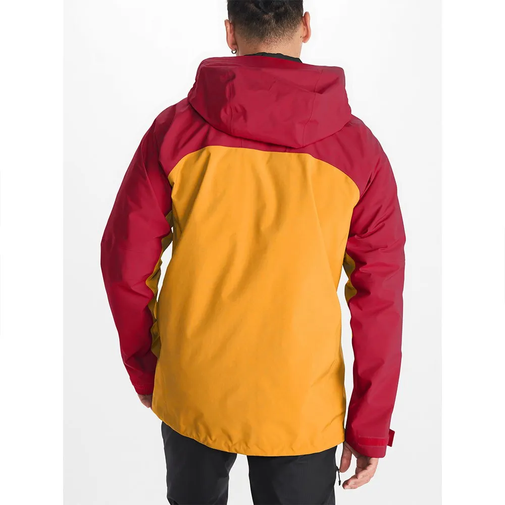 Marmot Alpinist Goretex Jakke, Team red / golden sun