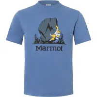 Marmot Bouldering Marty Kortarmet T-skjorte Marmot Bouldering Marty Kortarmet T-skjorte
