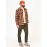 Marmot Doran Midweight Flannel Ls Skjorte Med Lange Ermer, Chocolate