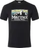 Marmot Men's MMW Gradient Tee Ss, Black