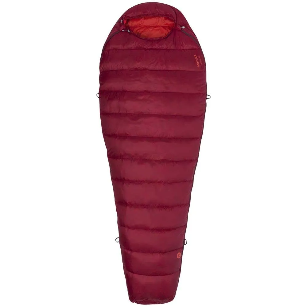 Marmot Micron 40 Sovepose, Sienna red / tomato, Left Zipper Marmot Micron 40 Sovepose, Sienna red / tomato, Left Zipper