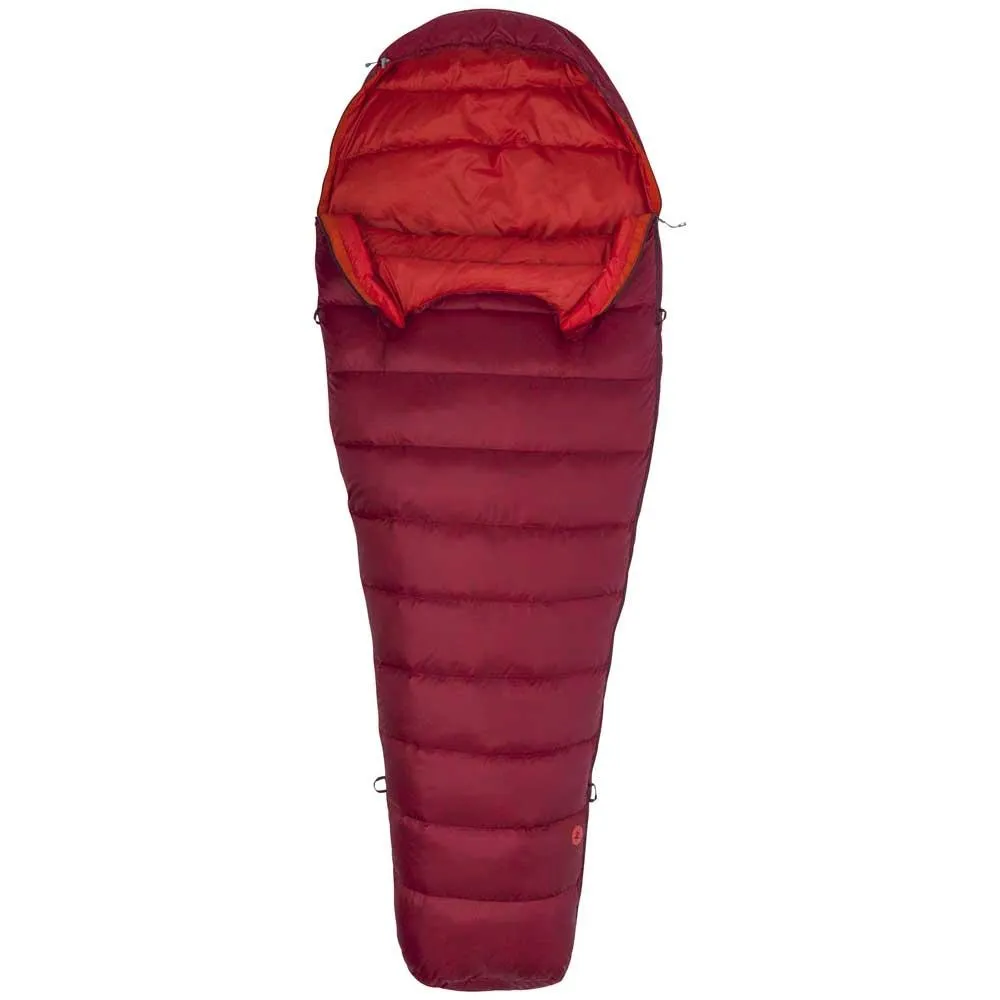 Marmot Micron 40 Sovepose, Sienna red / tomato, Left Zipper Marmot Micron 40 Sovepose, Sienna red / tomato, Left Zipper