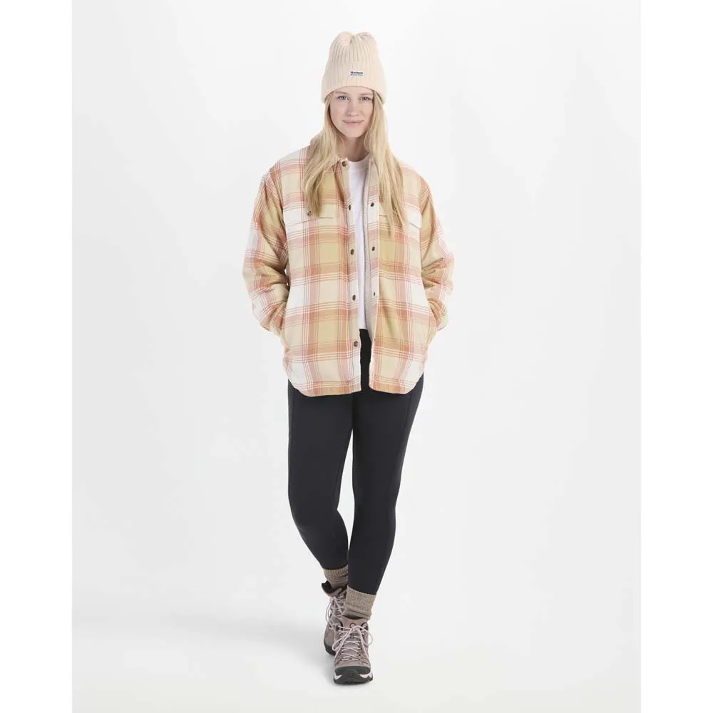 Marmot Ridgefield Sherpa Flannel Skjorte Med Lange Ermer Marmot Ridgefield Sherpa Flannel Skjorte Med Lange Ermer