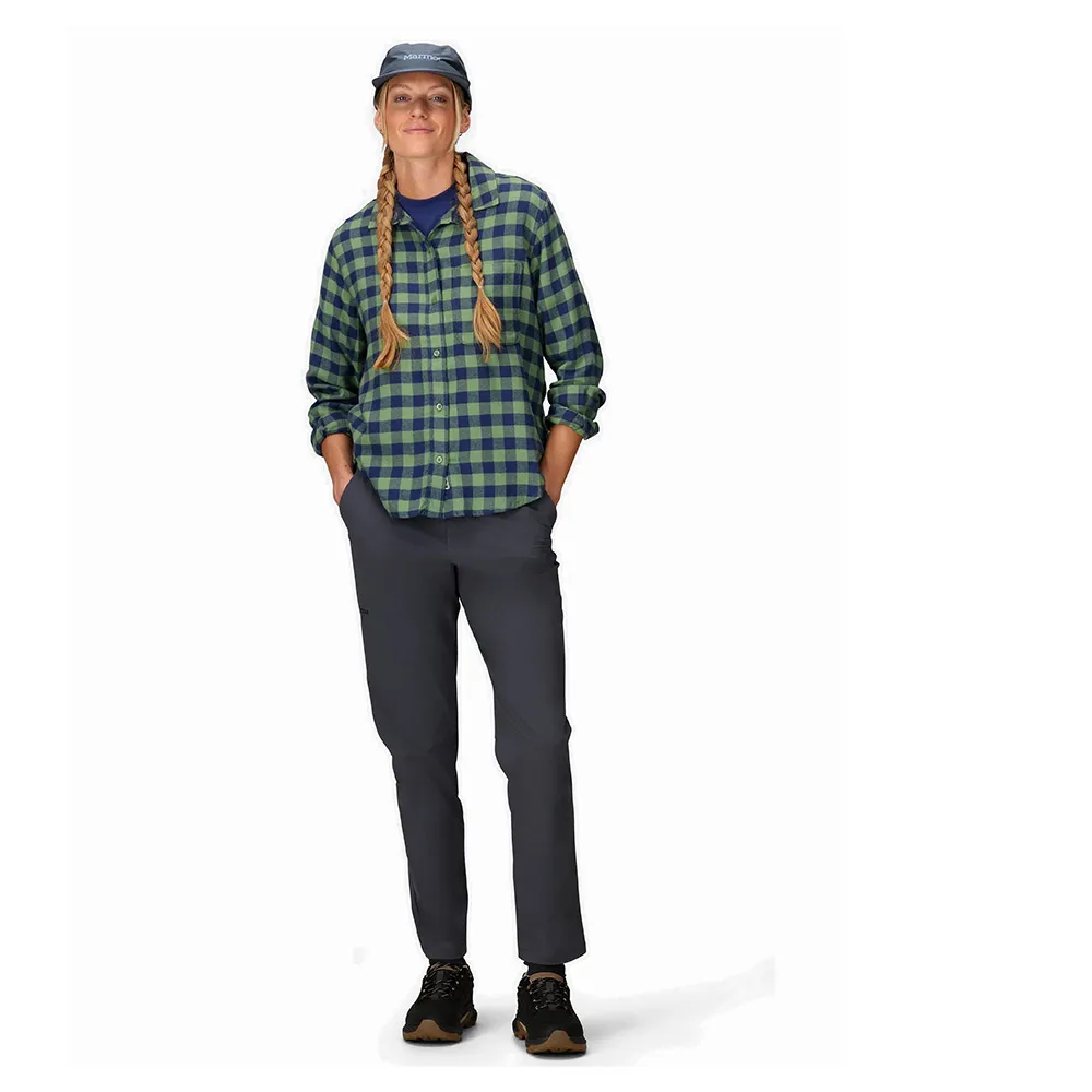 Marmot Rush Creek Lightweight Flannel Skjorte Med Lange Ermer