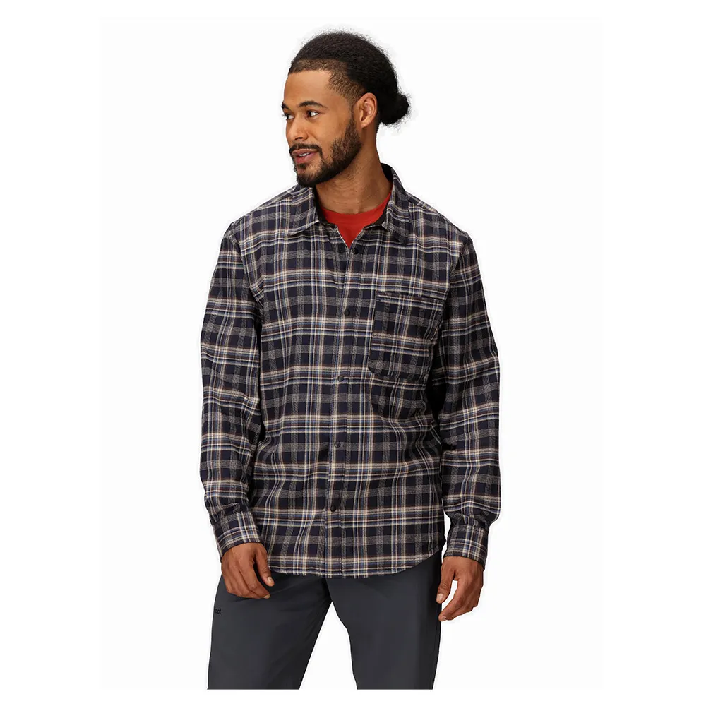 Marmot Stonepeak Lightweight Performance Flannel Skjorte Med Lange Ermer