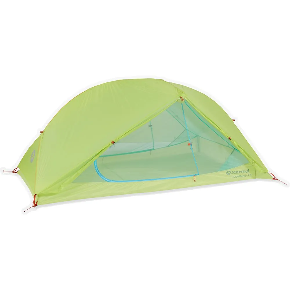 Marmot Superalloy 2p Telt, Green glow, 2 Steder