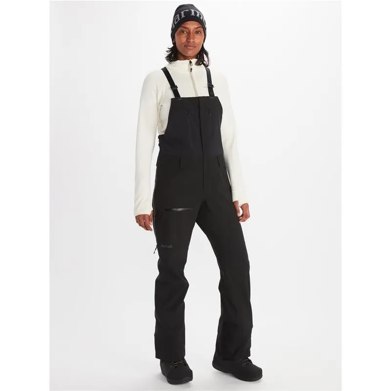 Marmot WmS Refuge Pro Bib, Black Marmot WmS Refuge Pro Bib, Black