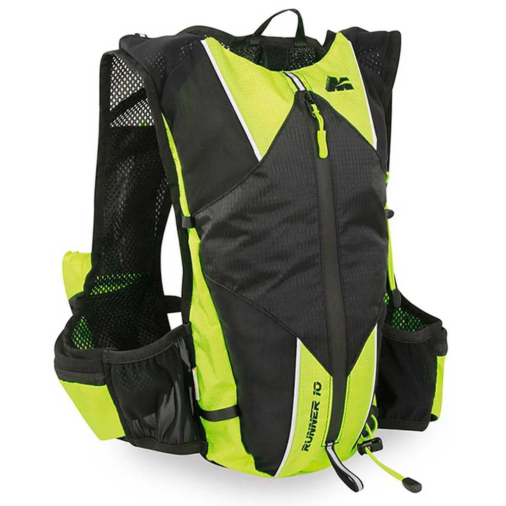 Marsupio Runner 2022 10l Ryggsekk, Black / green