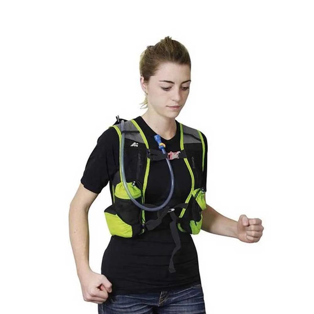 Marsupio Runner 2022 10l Ryggsekk, Black / green